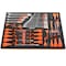 Dynamic Tools 41Pcs Screwdriver & Ratcheting Wrench Set W/ Foam Tool Organizer D096001-FT3T - alternate 1